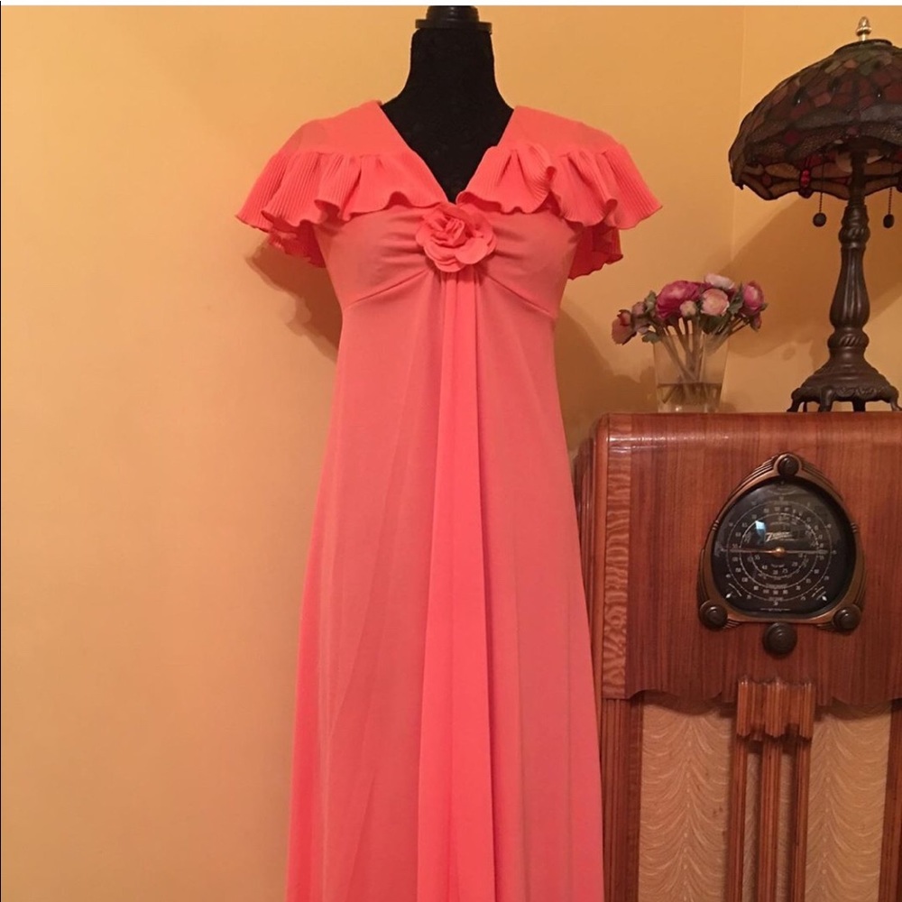 1970 prom dress
